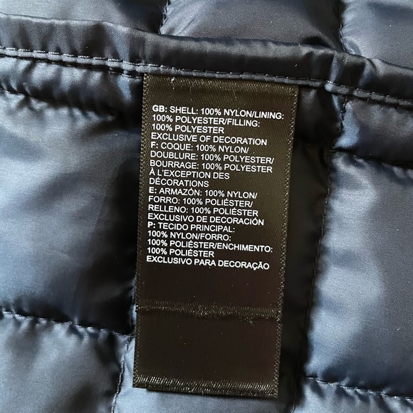 The North Face Men’s ThermoBall Eco Hoodie Jacket In Urban Navy Matte - Picture 7 of 9